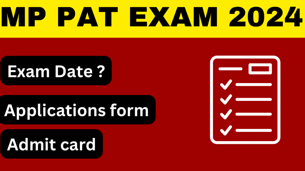 MP PAT 2024 Exam Date