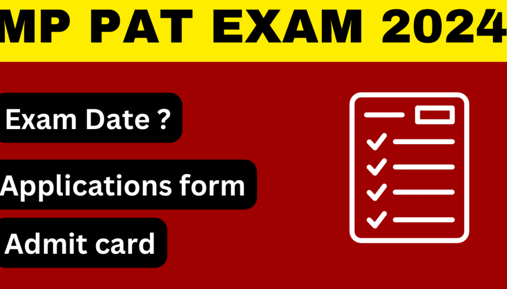 MP PAT 2024 exam date